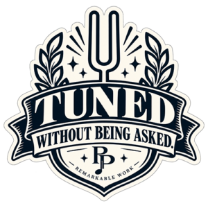 Tuned sticker